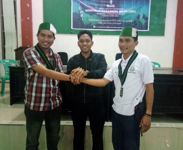 HMI Komisariat Syariah dan Hukum UIN Lahirkan Nakhoda Baru, Ini Harapannya