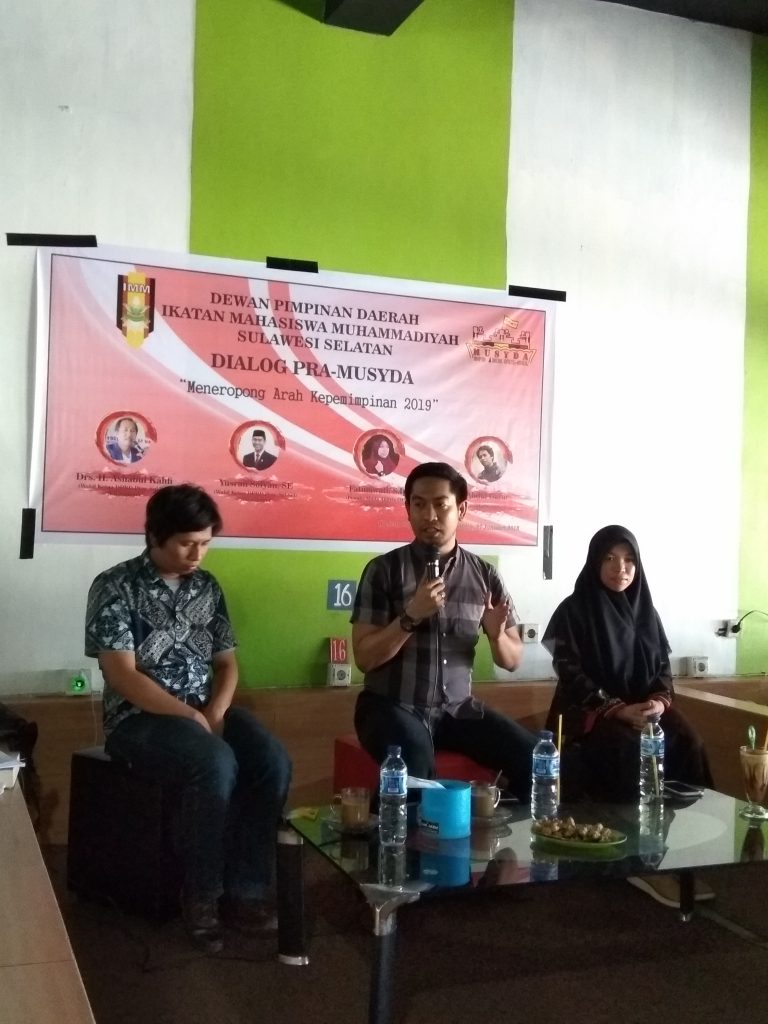 Dialog Pra-Musyda, IMM Sulsel Bincang Politik