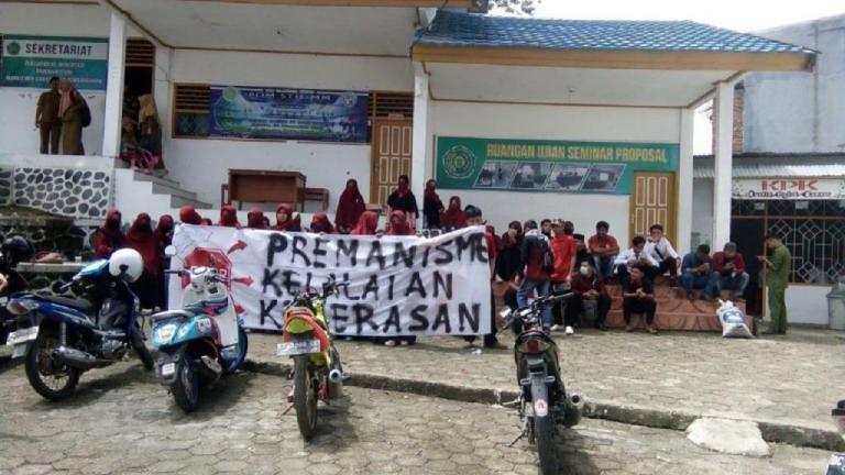 IMM Sulbar Unjuk Rasa Hari ini Tuntut Polda Agar Serius Selesaikan Kasus Penganiayaan