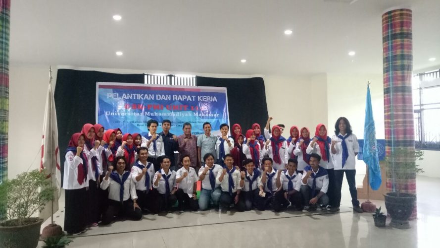 WR III Lantik Pengurus Baru UKM KSR-PMI Unismuh