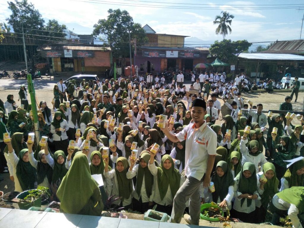 Melalui Filantropi Lazismu Enrekang Ajak Siswa Cinta Sedekah Sejak Dini