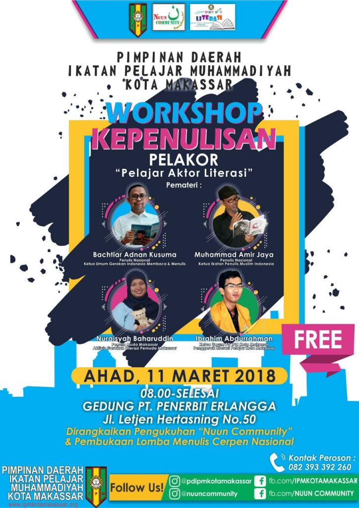 IPM Makassar akan Gelar Workshop Kepenulisan, Catat Jadwalnya