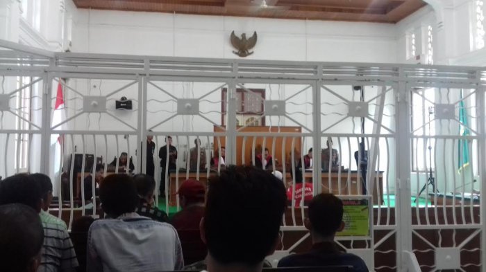 Dua Pelaku Pembunuh Kader IPM Kota Makassar Disidang