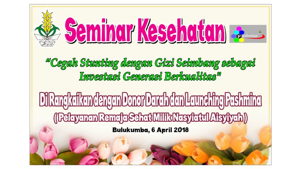 Besok, PDNA Bulukumba Gelar Seminar Kesehatan, Donor Darah dan Launching Pashmina