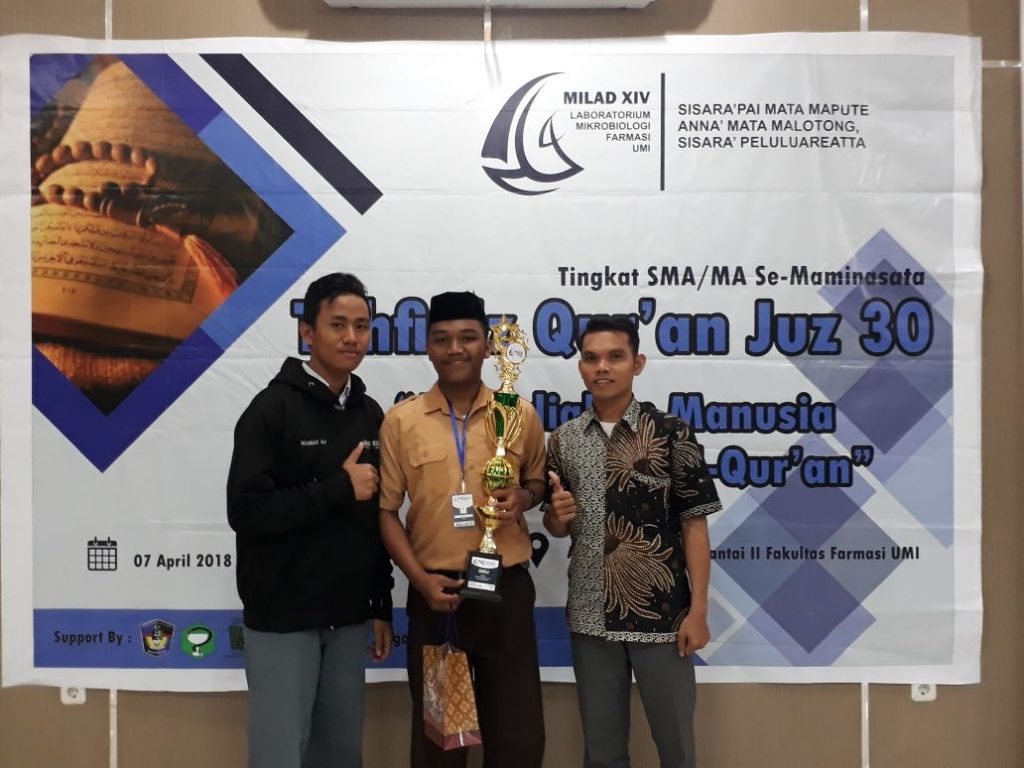 Selamat! Siswa MA Madani Raih Juara Lomba Tahfidz di UMI