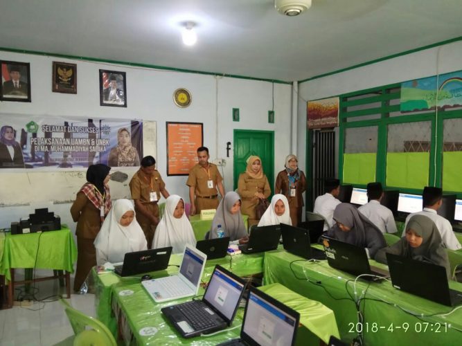 MA Muhammadiyah Salaka Sukses Jadi Penyelenggara UNBK