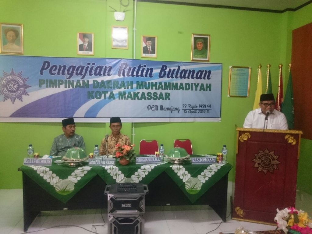 Di Hadapan Ratusan Warga Muhammadiyah Makassar, Syaiful Saleh Bicara Ekonomi Keummatan