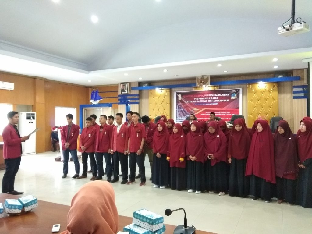 Regenerasi Kepemimpinan, PC IMM Bulukumba Periode 2018-2019 Resmi Dilantik