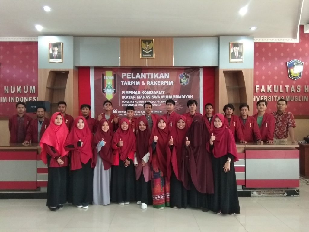 IMM FH dan FAI UMI Periode 2018-2019 Dilantik