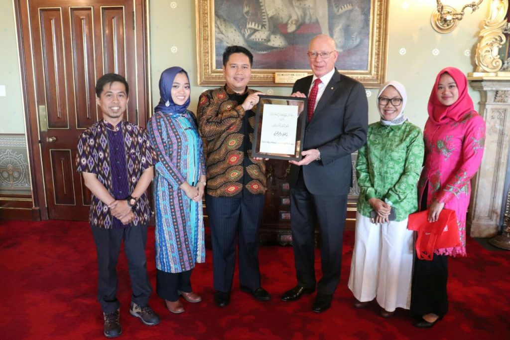 Bertemu Gubernur New South Wales, ini Pesan David Hurley untuk Siswa Muhammadiyah Salaka