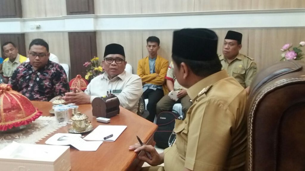 Perkuat Silaturrahim, Syaiful Saleh Silaturrahim ke Bupati Barru