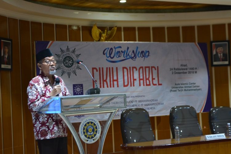 Muhammadiyah Gagas Fikih Difabel