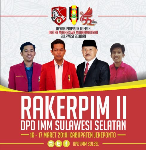 Rakerpim II DPD IMM Sulsel Berlangsung di Jeneponto, ini Harapan Ketua Panitia