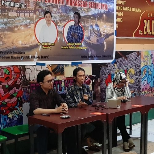 Profetik Institute dan FKPP Gelar Dialog ; Menakar Figur Pemimpin Makassar Masa Depan