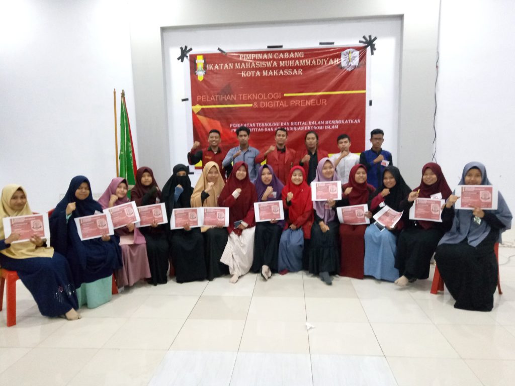 Pelatihan Digital Preneur PC IMM Kota Makassar Resmi Ditutup, ini Pesan Koster