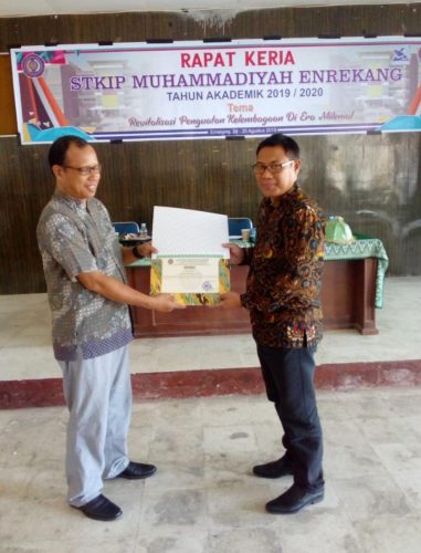 Gelar Rapat Kerja, STKIP Muhammadiyah Enrekang Bahas Penguatan Kelembagaan di Era Milenial 