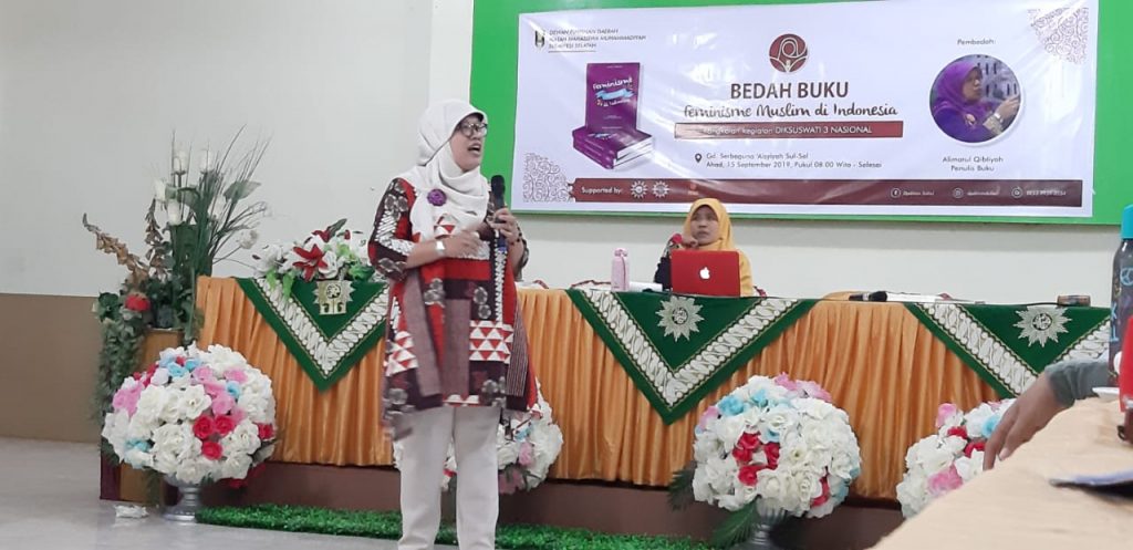 Ketua Bidang Immawati IMM Sulsel Hadirkan Penulis Buku Feminisme Muslim di Indonesia