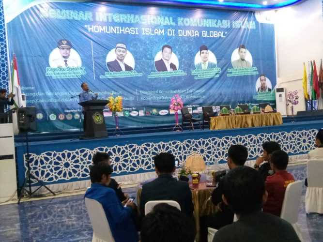 Wakil Gubernur Sulsel Hadir Sebagai Keynote Speaker di Seminar Internasional Komunikasi Islam