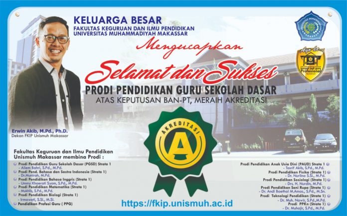 akreditasi program studi universitas muhammadiyah makassar