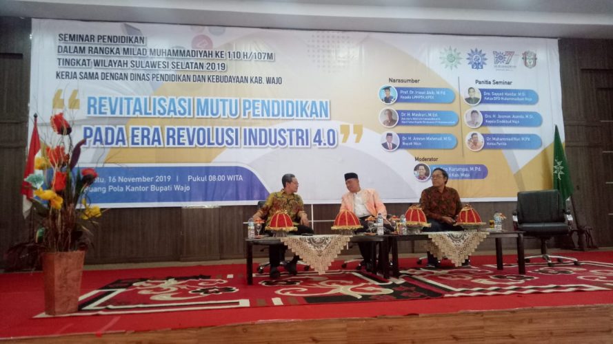 Seminar Pendidikan Milad ke-107 Muhammadiyah Sulsel Dipadati Ribuan Peserta