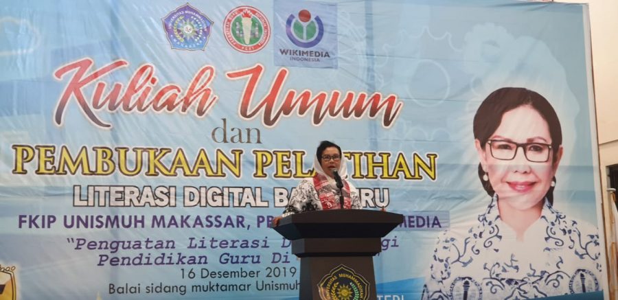 Bawakan Kuliah Umum di Unismuh, Ketum PB PGRI: Teknologi Tak Bisa Gantikan Guru