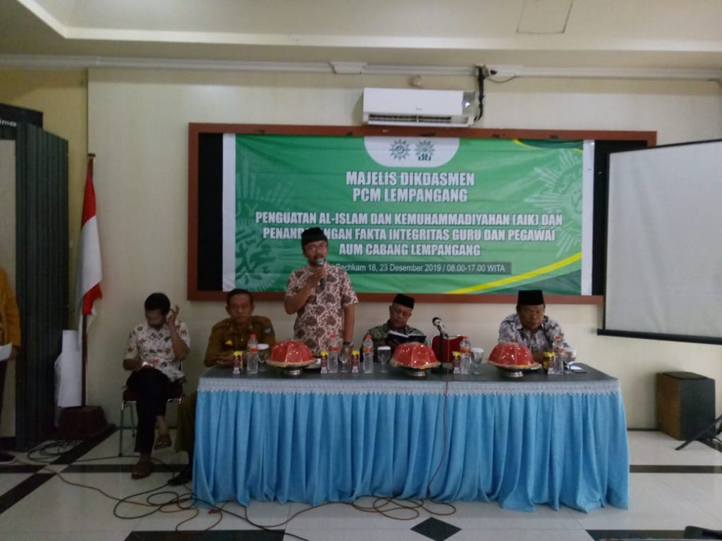 PCM Lempangang Gelar Penguatan Keislaman dan Kemuhammadiyahan untuk Guru