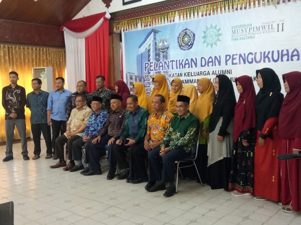 Pelantikan Pengurus IKA Unismuh Makassar Cabang Tarakan Kaltra, Rektor Hadir Langsung