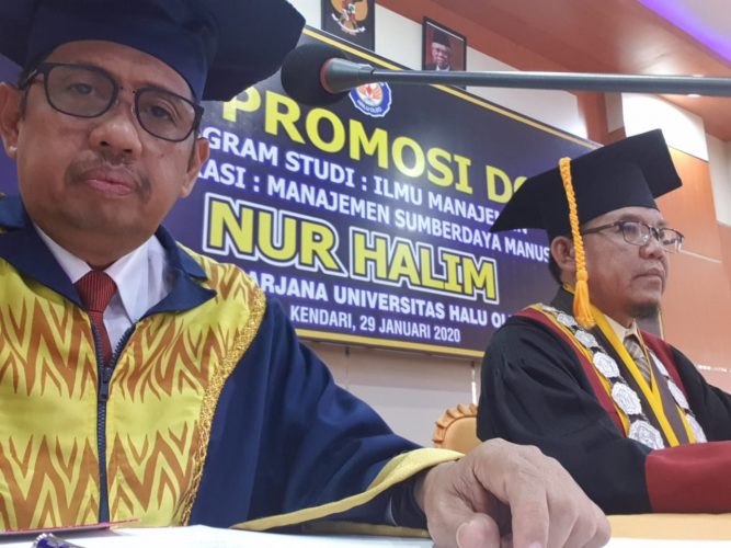 Rektor Unismuh Makassar Jadi Penguji Eksternal S3 di PPs-UHO Kendari