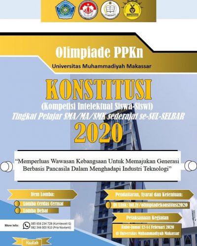 HMJ PPKn Unismuh Makassar Akan Gelar Olimpiade Konstitusi