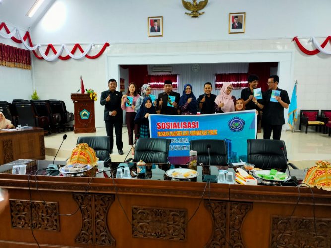 S2 Ilmu Admistrasi Publik PPs-Unismuh Makassar Sosialisasi di DPRD Bantaeng