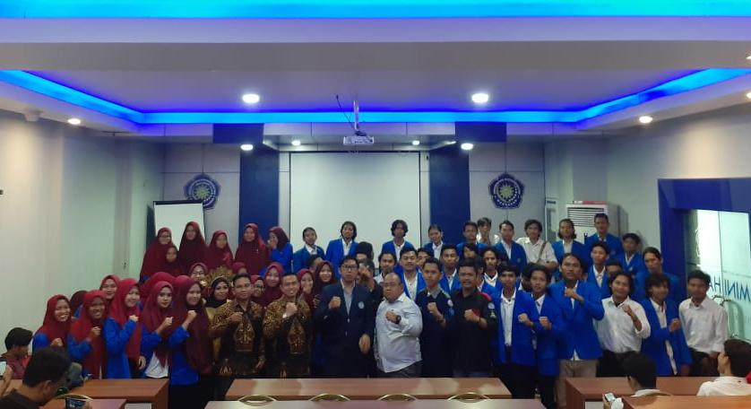 Dekan FEB Unismuh Lantik Pengurus HMJ Manajemen 2020/2021