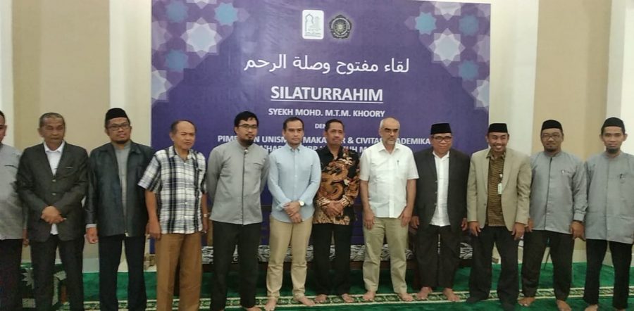 Ketua Yayasan  AMCF Syekh  MTM Khoory Silaturahmi ke Pimpinan Unismuh dan Ma’had Al-Birr