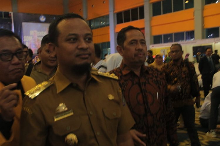 Unit Bisnis Unismuh Makassar di Pameran Pendidilan LLDIKTI IX Sulawesi Buat Wagub Sulsel Terkesan