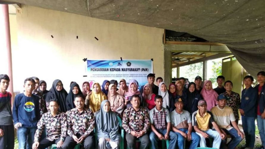 STIP Muhammadiyah Sinjai Gelar Pengabdian Masyarakat di Tellulimpoe