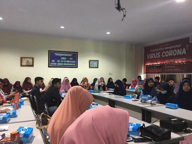 Pemuda Muhammadiyah Kota Makassar Gelar Dialog Kesehatan​ Tentang Virus Corona