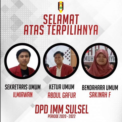 Musyda ke XXI DPD IMM Sulsel di Bantaeng Selesai, Seperti ini Harapan Ketua Terpilih