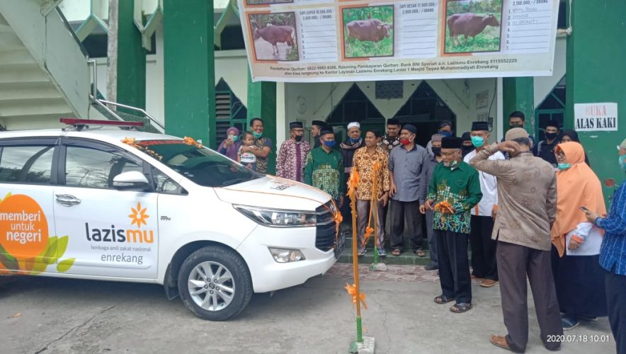 Lazismu Enrekang Launching Ambulance, Ketua PDM Enrekang Harapkan Ini