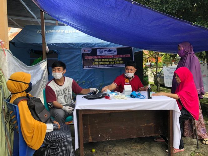 BEM FK Unismuh Kirim Relawan Medis Ke Lokasi Banjir Bandang Luwu Utara