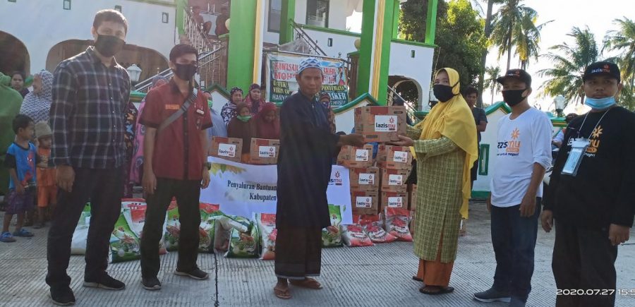 Bantu Korban Banjir Wajo, Lazismu Salurkan Bantuan