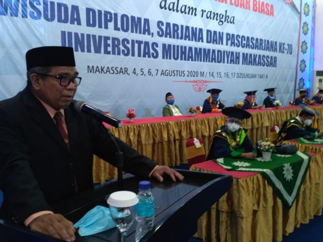 Ketua BPH Unismuh: Wisuda ke-70 Momen Bahagia di Tengah Suasana Covid-19