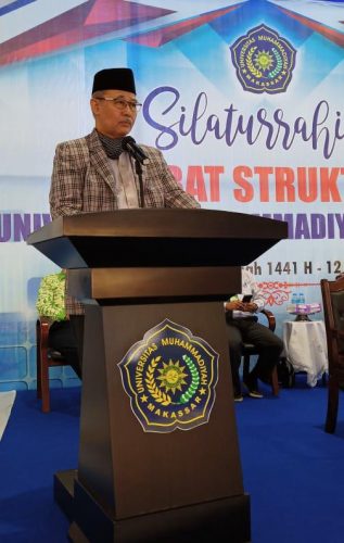 Hari Ketiga Pimpin Unismuh, Prof Ambo Asse Gelar Silaturrahim Dengan Pejabat Struktural Kampus