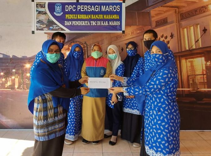 Persagi-Nasyiatul Aisyiyah Maros Galang Donasi Untuk Bantu Pasien TBC