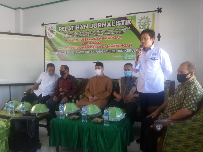 Perkuat Dakwah Literasi, Muhammadiyah Pangkep Gelar Pelatihan Jurnalistik