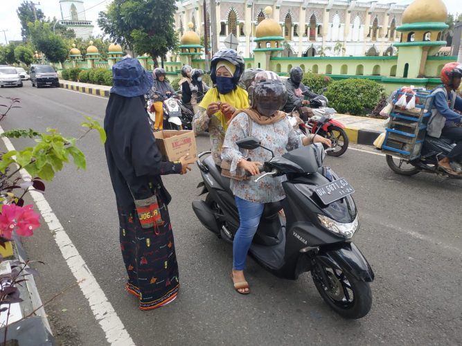 Bantu Korban Kebakaran, PC IMM Bone Galang Dana di Sejumlah Titik