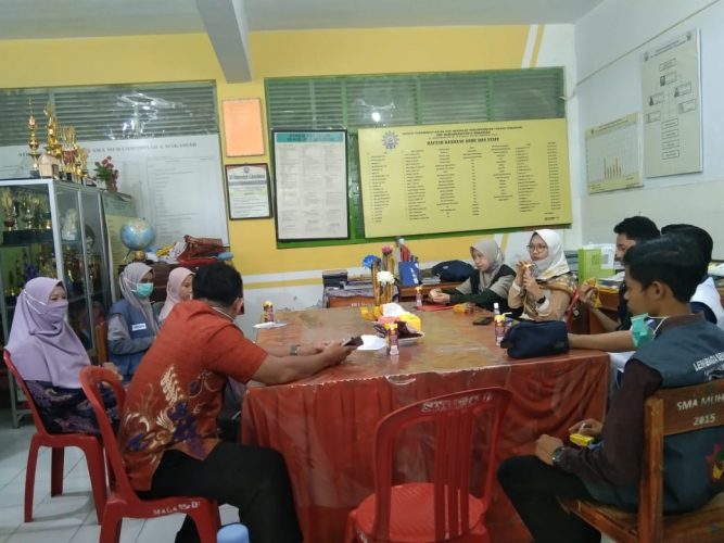 Edukasi Covid-19, SMA Muhammadiyah 6 Apresiasi Kinerja MCCC Makassar