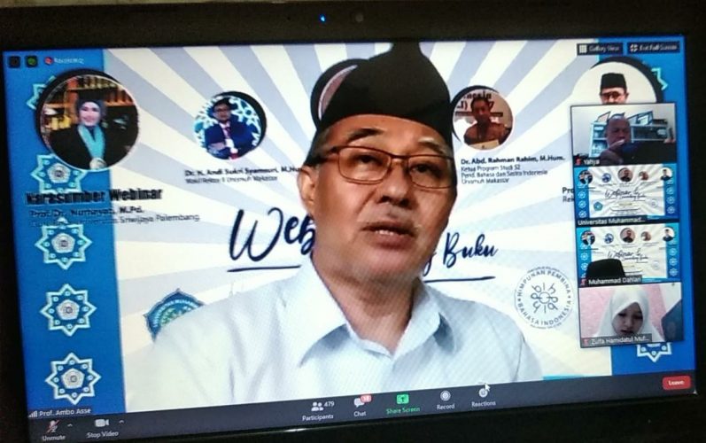 Rektor Unismuh Makassar Berikan Ucapan Selamat Kepada Dr Andis Atas Peluncuran Dua Karya Bukunya