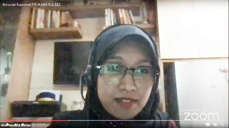 Peduli Isu Perempuan dan Anak, PB IKAMI Sulsel Gelar Webinar Bersama OKP dan Stafsus Menteri PPPA