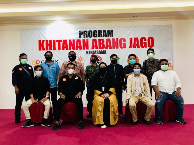 Pemuda Muhammadiyah Kota Gorontalo Gelar Khitanan Abang Jago