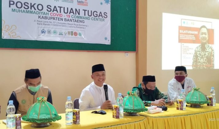 Mengawali Tahun 2021, Bupati Bantaeng Silaturahmi Bersama Angkatan Muda Muhammadiyah Bantaeng