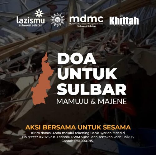 Gelar Rapat Koordinasi, Muhammadiyah Sulsel Optimalkan Bantuan untuk Korban Gempa Sulbar